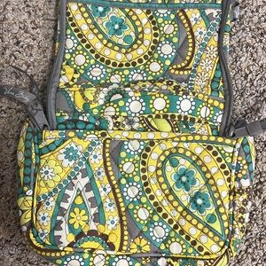 Vera Bradley Women's Paisley Bag - Yellow and Green